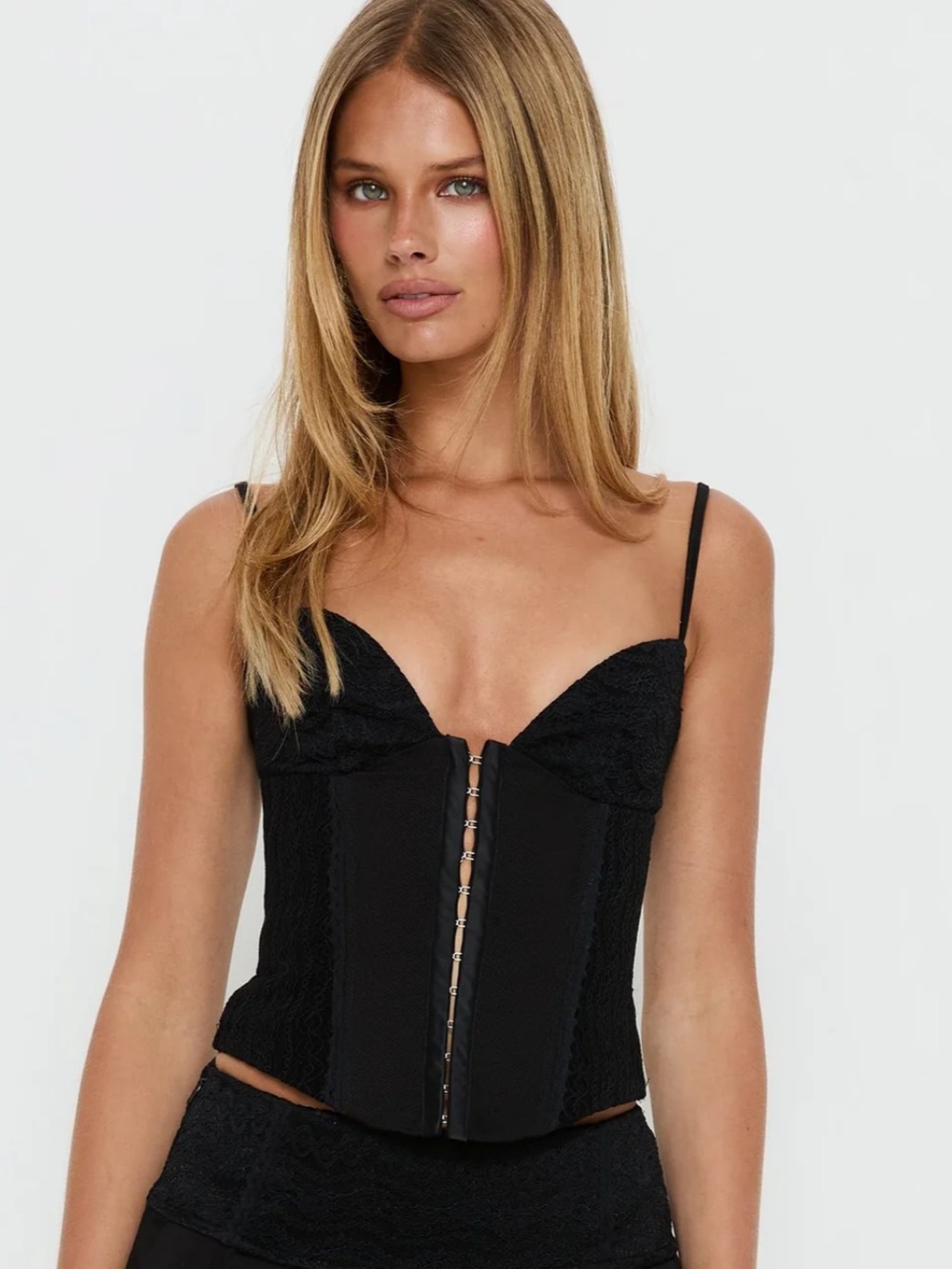 Princess Polly - Francee Lace Corset Top